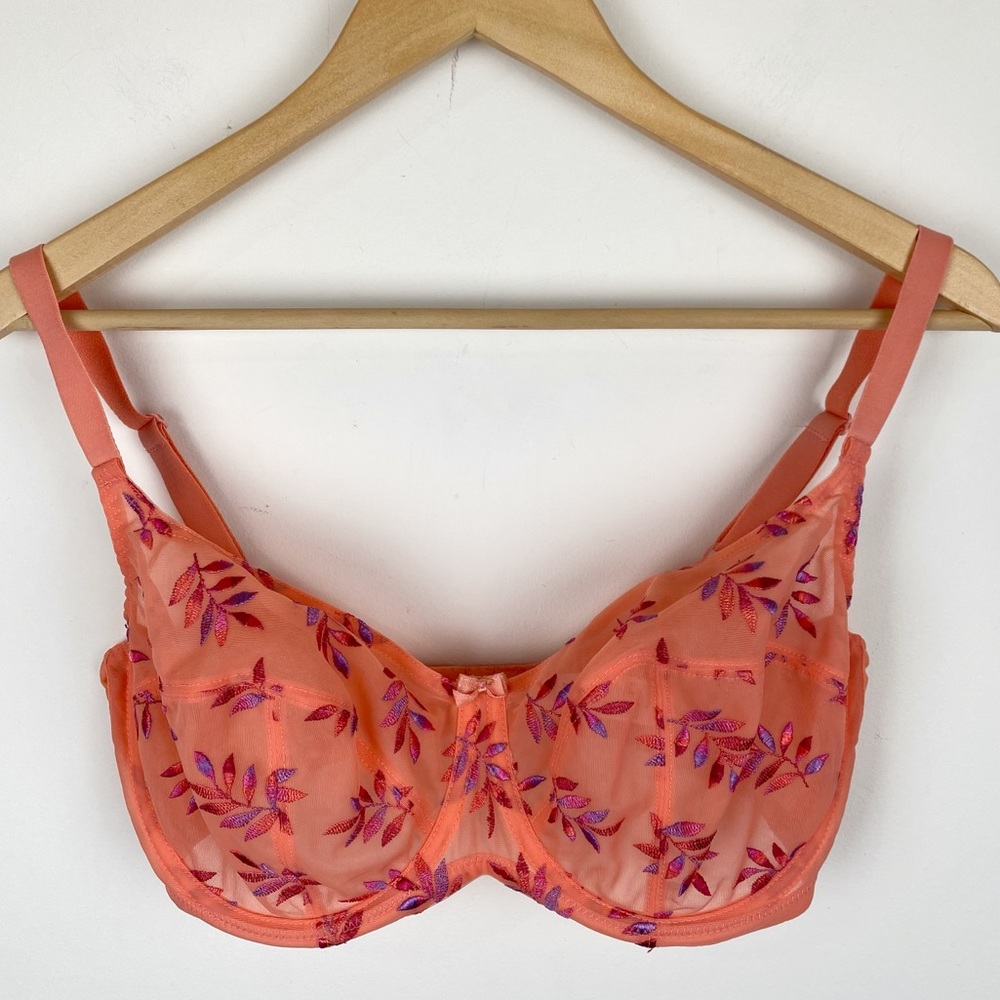 Panache Tango Balconette Bra Coral Size 36F